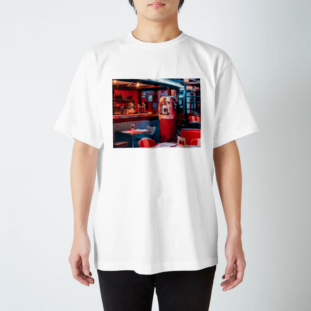 AkasakaBase - アカサカベースのAmerican Diner Regular Fit T-Shirt