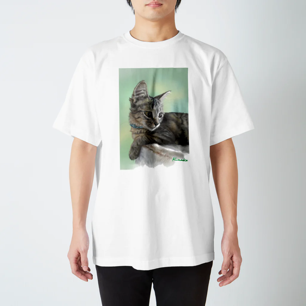 kinako-japanのきじねこのミクちゃん Regular Fit T-Shirt