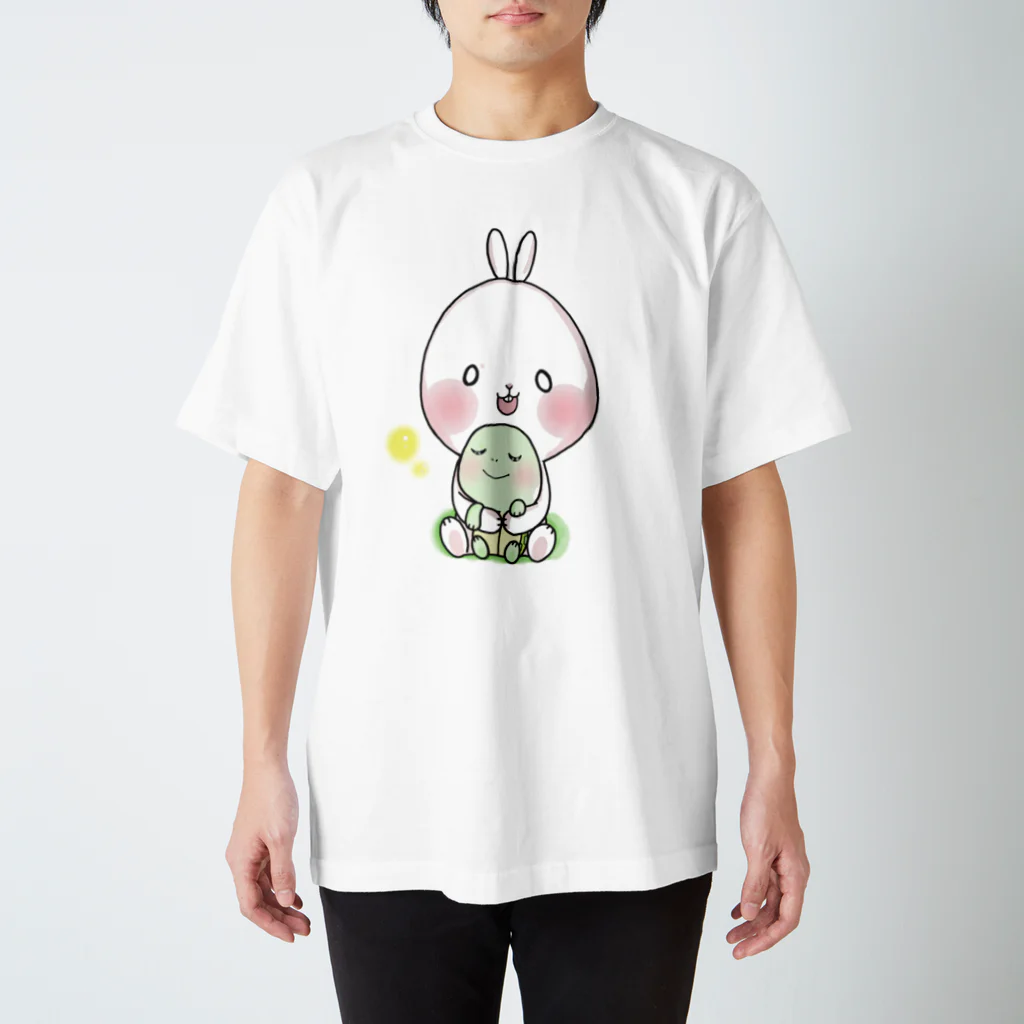 Kokoroのうさぎとカメさん Regular Fit T-Shirt