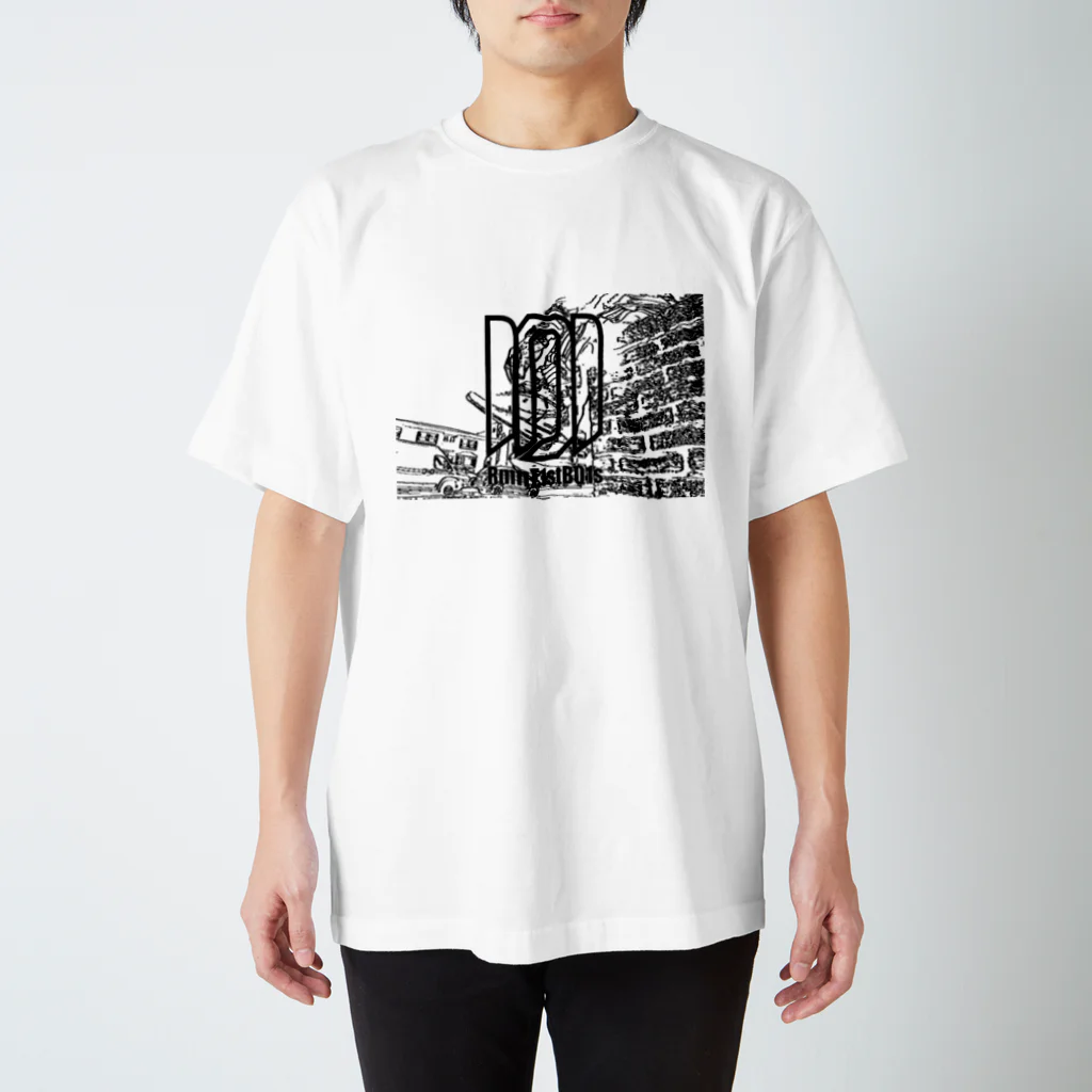 かにばぶるのRmnT1stB01s Street スタンダードTシャツ