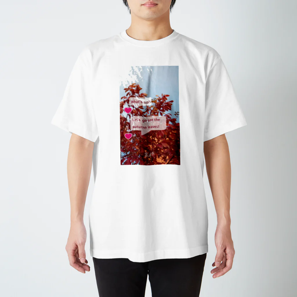 はちよんごの紅葉を見に行こうよう。 スタンダードTシャツ