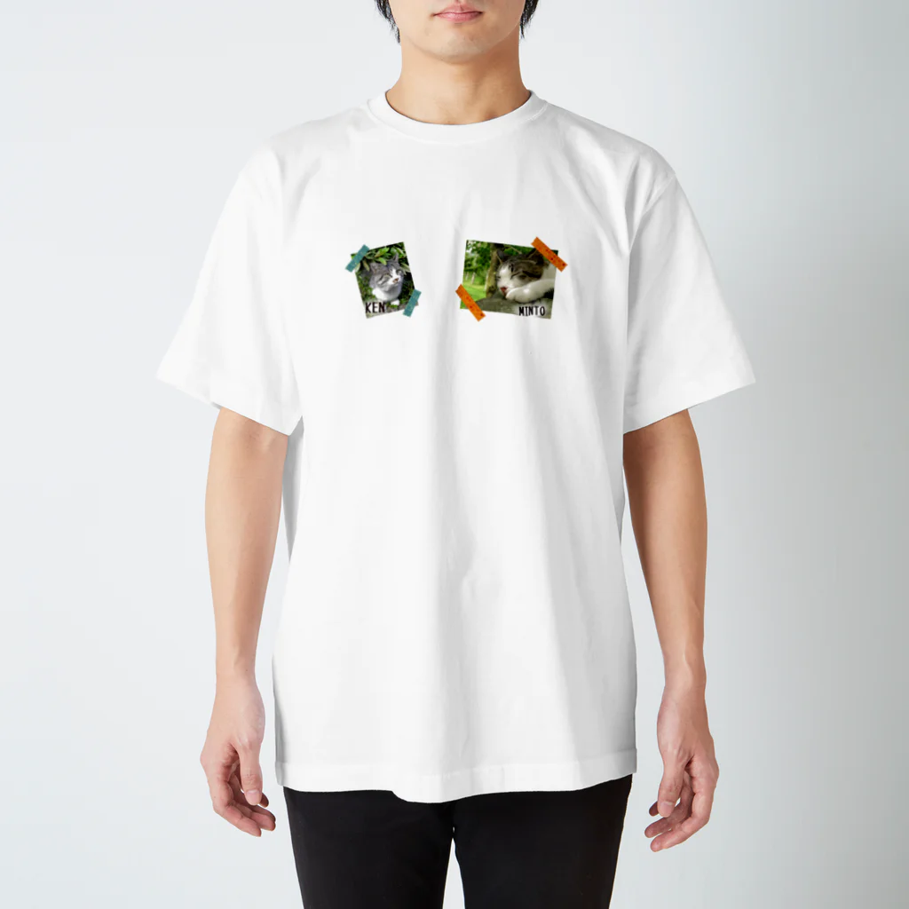 inletのフルカラーver.inlet_cats スタンダードTシャツ