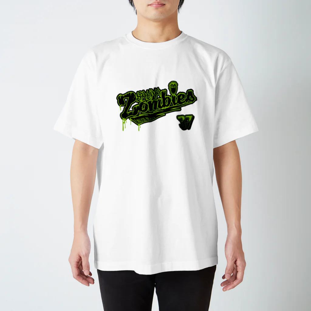 SAUNA ZOMBIESのSAUNAZOMBIES -BASEBALL T - スタンダードTシャツ