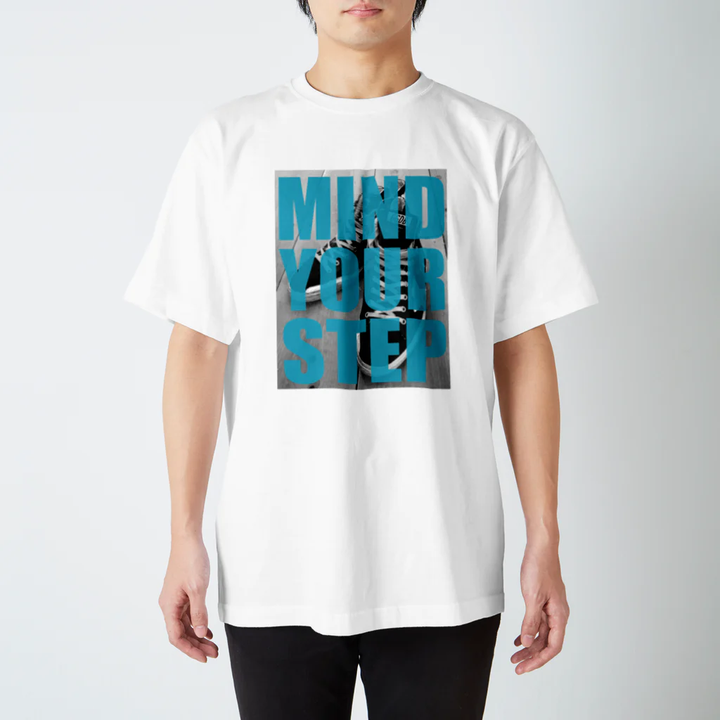 MOTIONのBLUE STEP スタンダードTシャツ