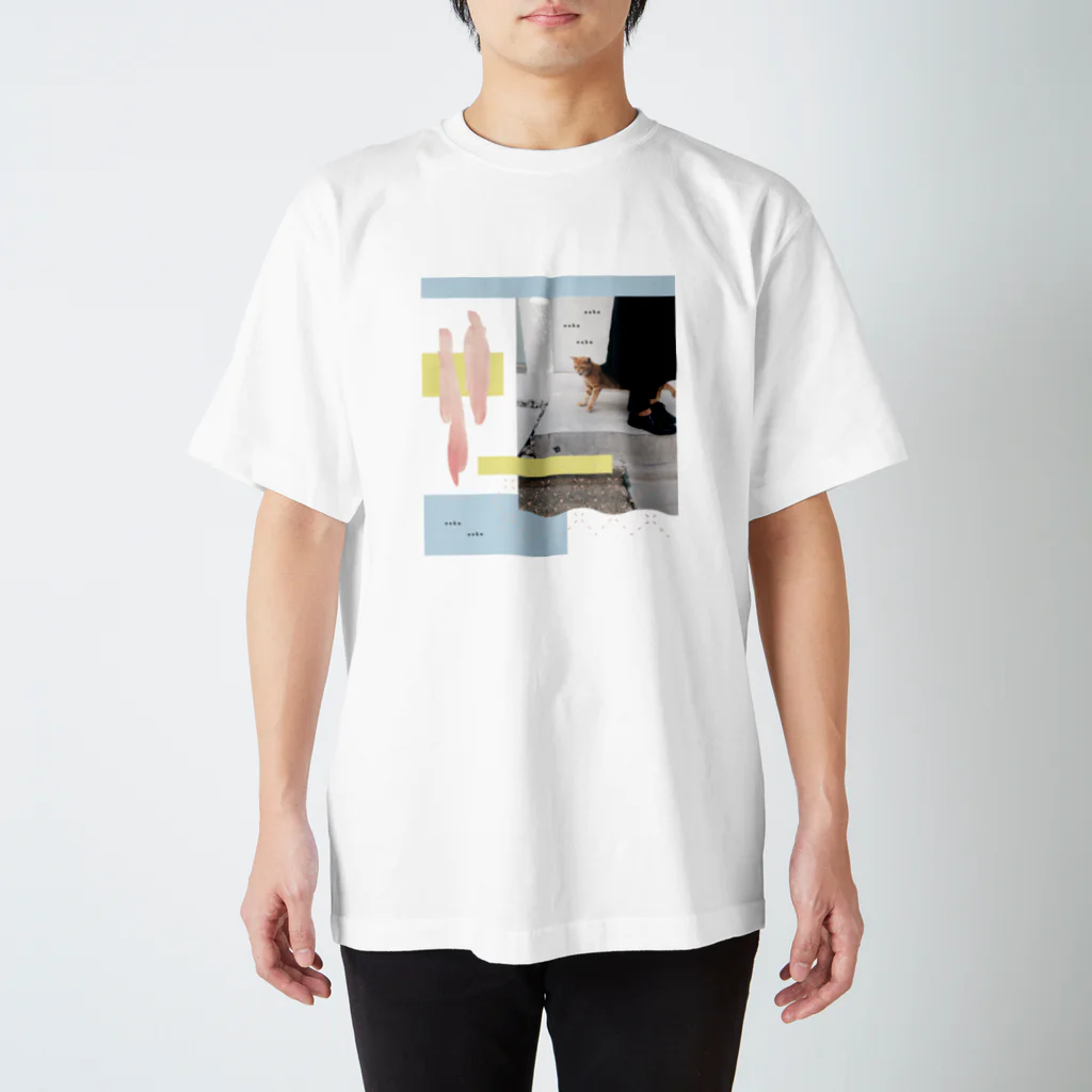 こだまのｎｅｋｏ（ いかく ） Regular Fit T-Shirt