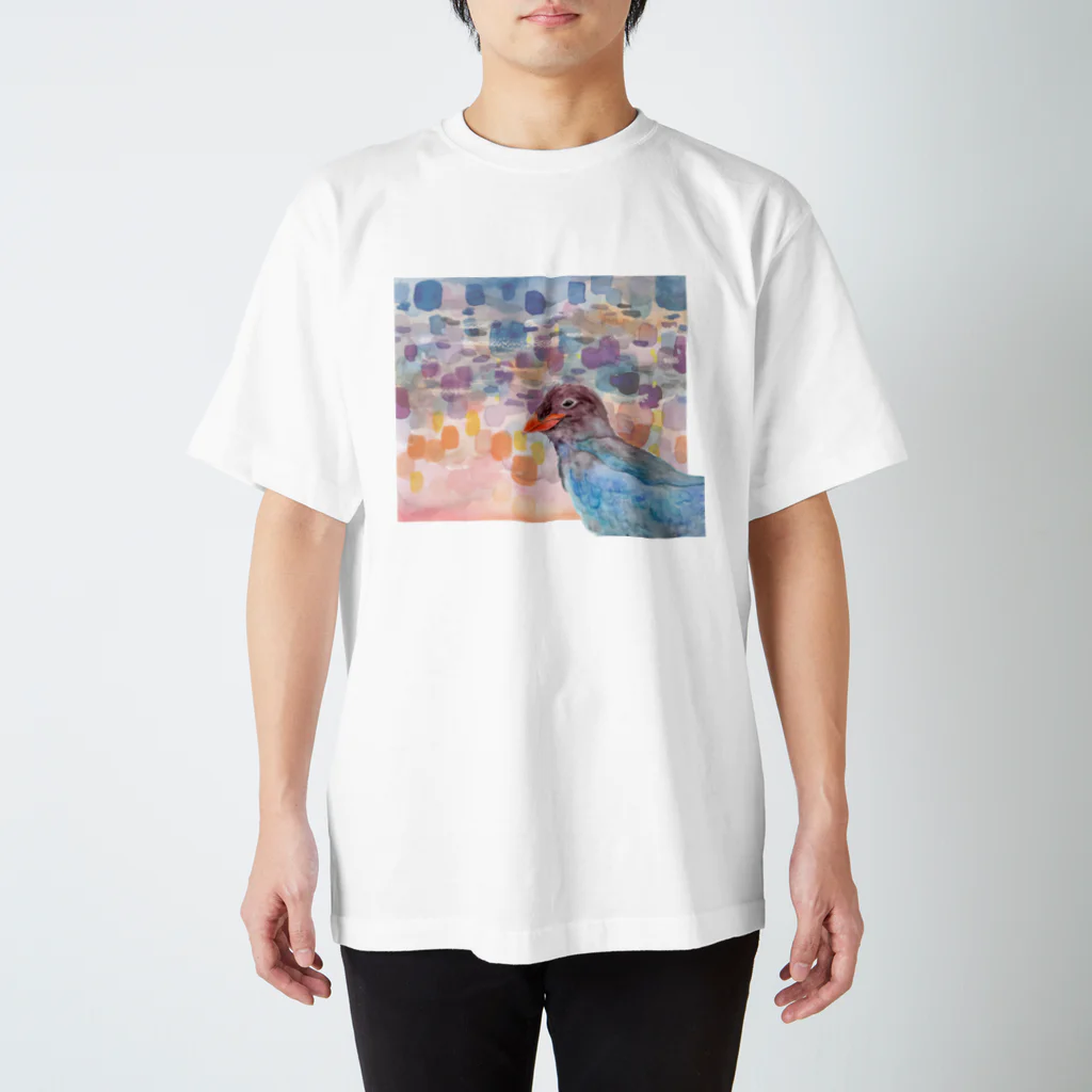 catanorynecoの青い鳥がなくとき -ブッポウソウ- Regular Fit T-Shirt