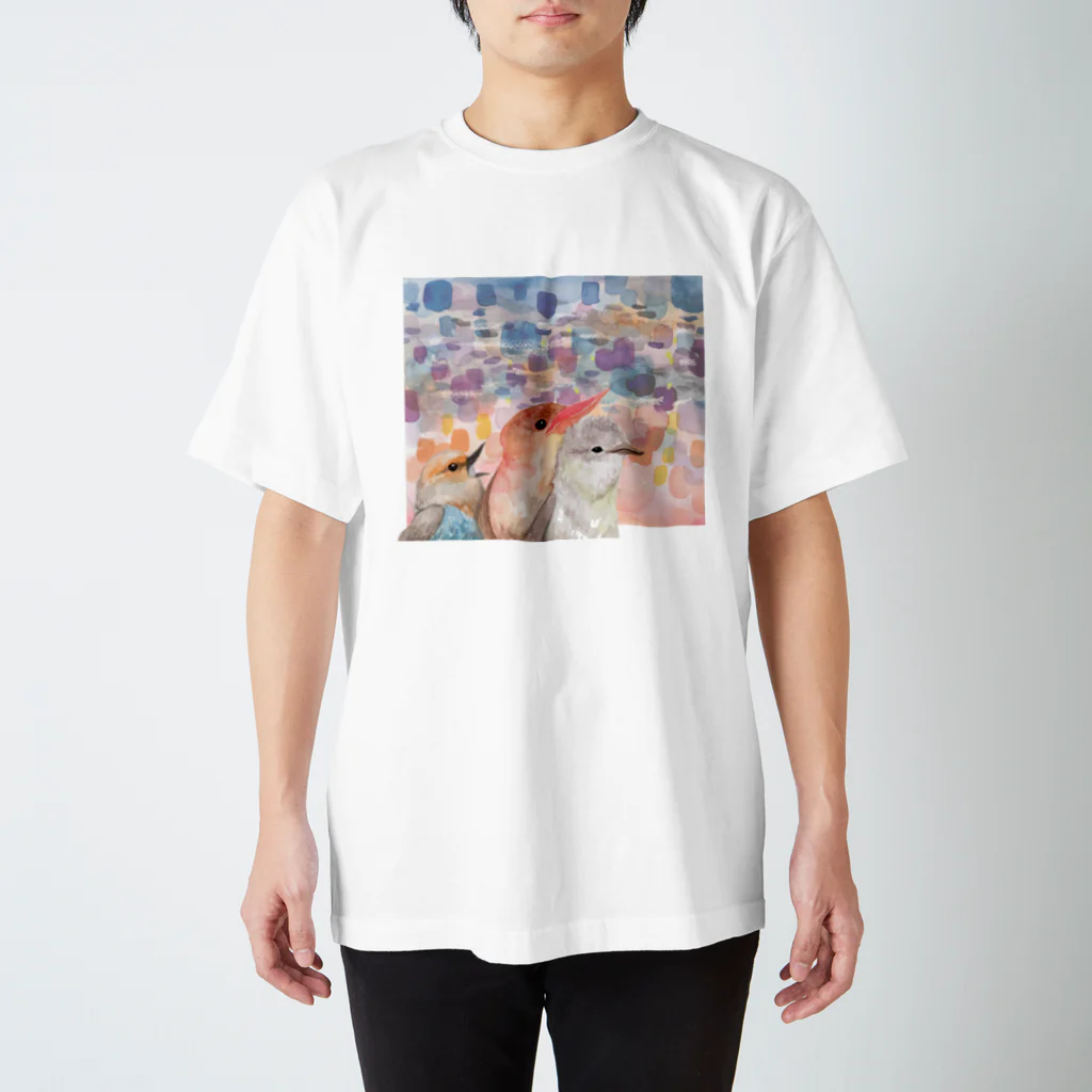 catanorynecoの青い鳥がなくとき -仲間たち- Regular Fit T-Shirt