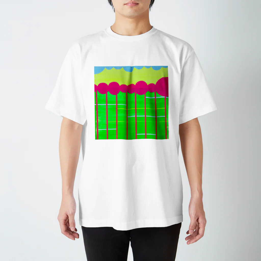 オミナエシのまるとせんと スタンダードTシャツ