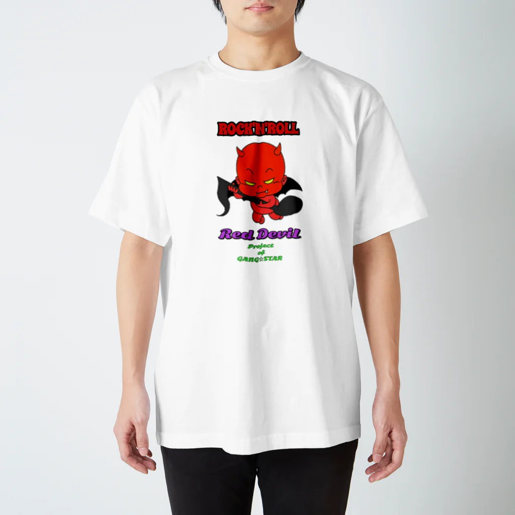 横浜 大口 宝明楼のRed Devil君 スタンダードTシャツ