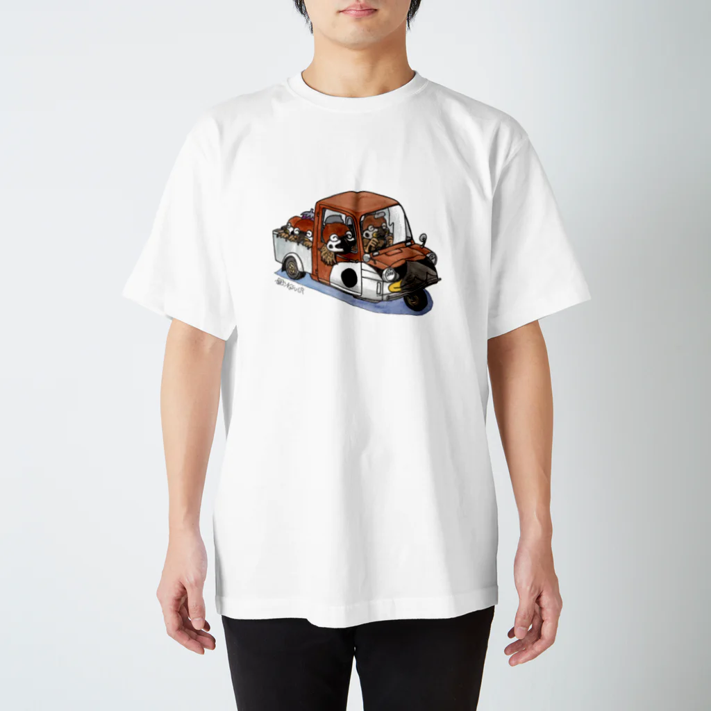 fujinasu2274のスズメと名車 Regular Fit T-Shirt