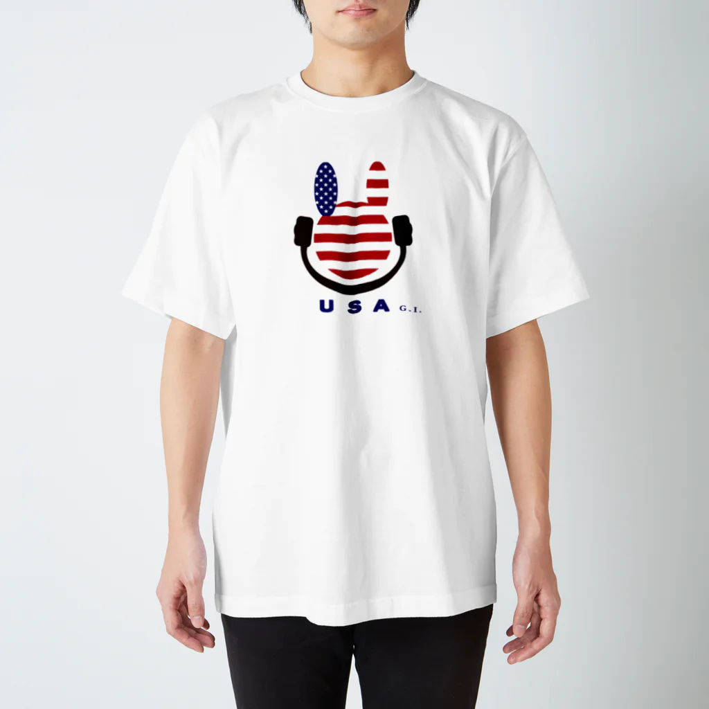 shechewsのUSA G.I. mimi スタンダードTシャツ