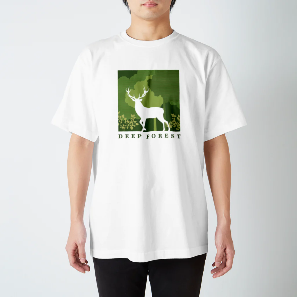 Red Rubber BallのDeep Forest スタンダードTシャツ