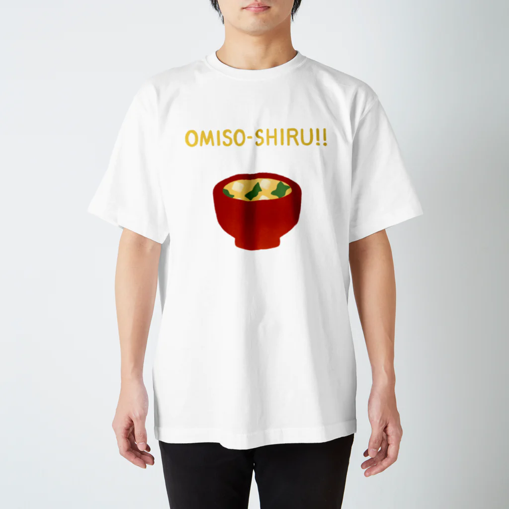 藻っこのOMISO-SHIRU！！ Regular Fit T-Shirt