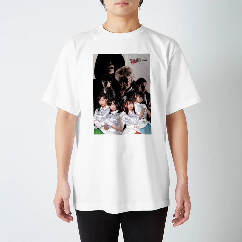 asobi_dramaticの『Witch Trial 卒業ライブ殺人事件』キービジュアル スタンダードTシャツ