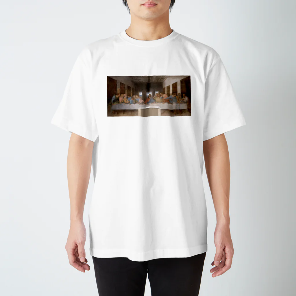 Dartroomの最後の晩餐　レオナルドダヴィンチ Regular Fit T-Shirt