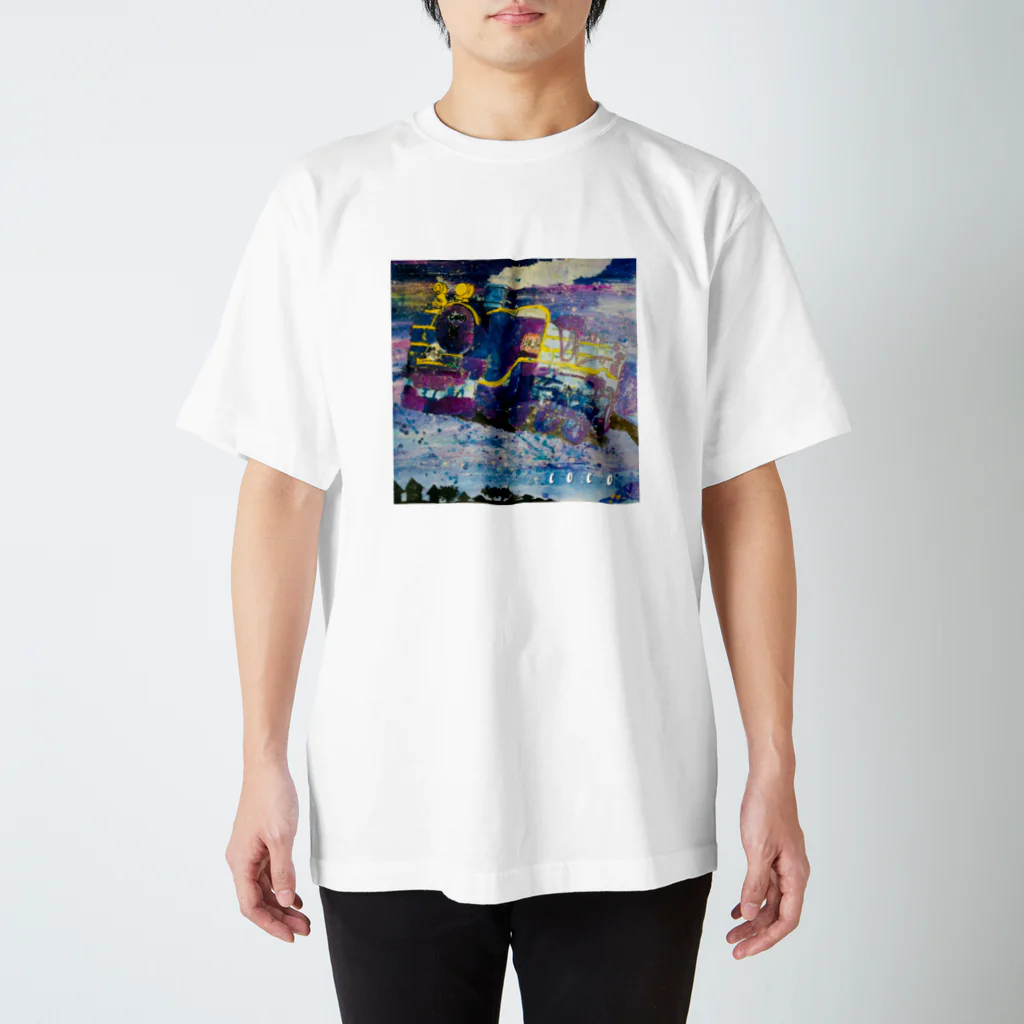 NanaCoco10  ナナココの銀河鉄道　水彩画 Regular Fit T-Shirt