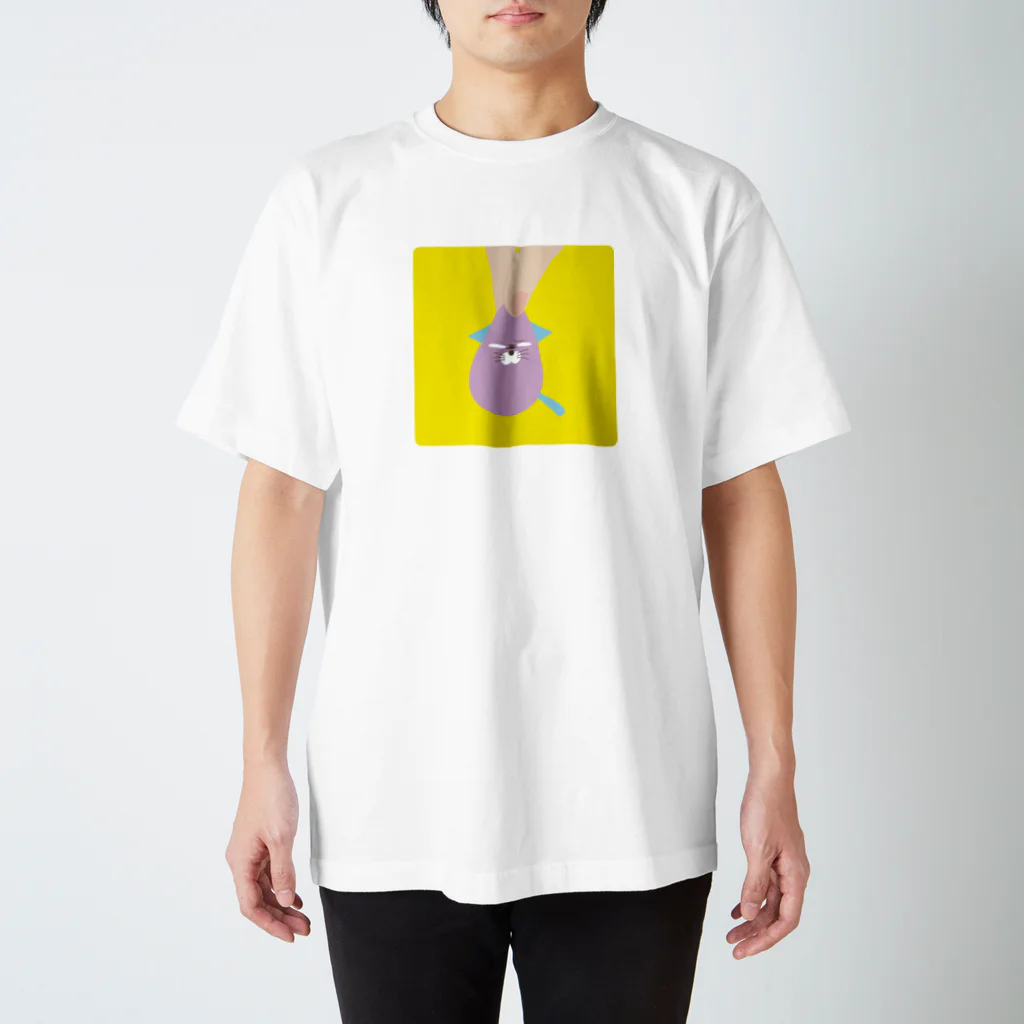 mo=kaのおつまみシリーズ「おつまみMOYASHI」パープル Regular Fit T-Shirt