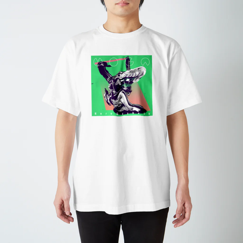 NeruQooNeluのNQN YOGA ART T-shirts Regular Fit T-Shirt