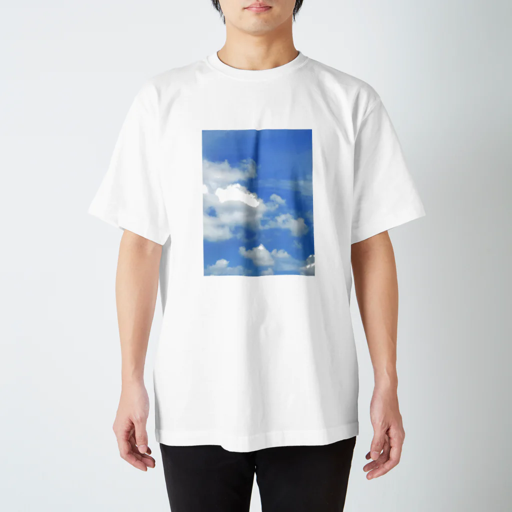 玉子焼き定食500円ナリ。の青空ァー Regular Fit T-Shirt