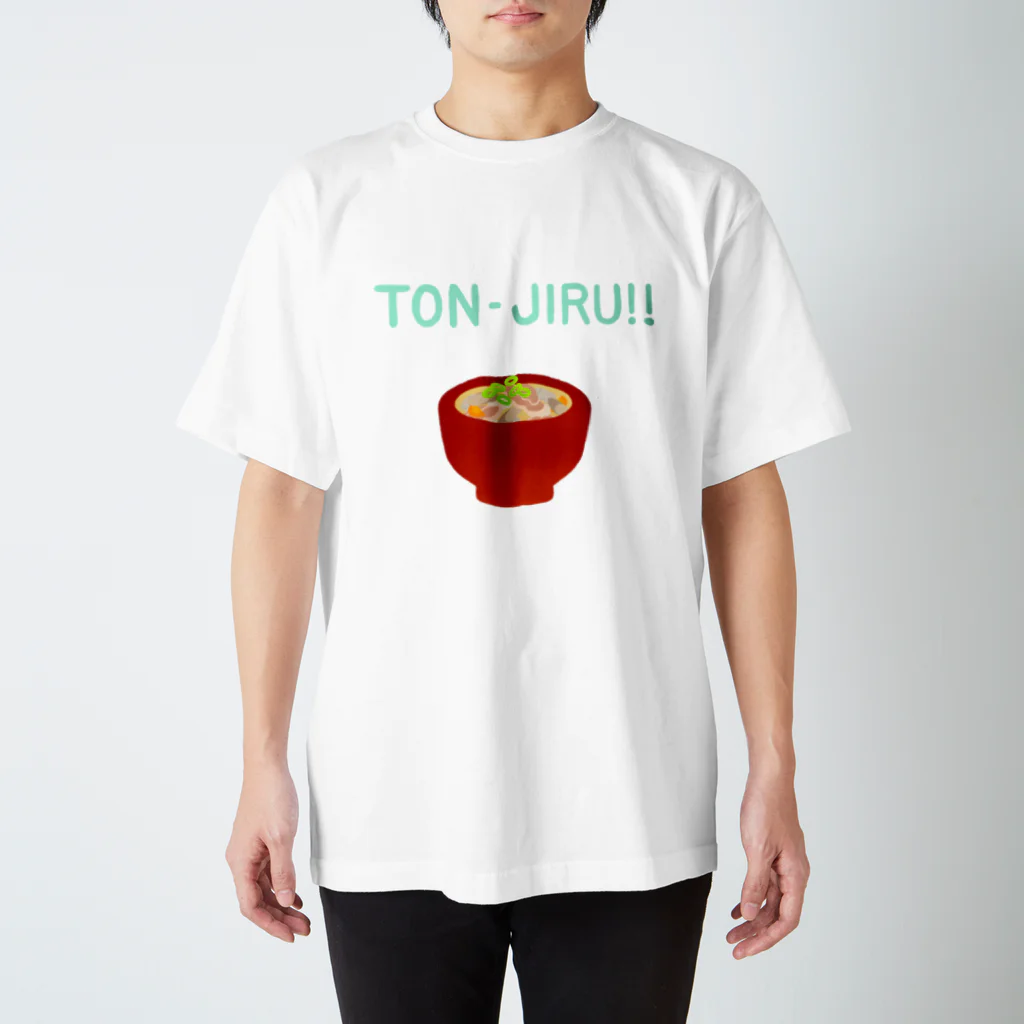 藻っこのTON-JIRU！！ Regular Fit T-Shirt