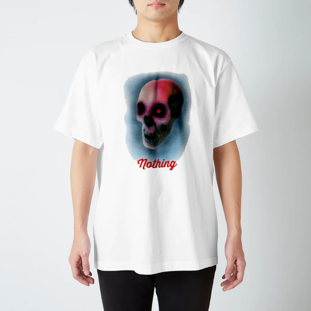 Hello810のNothing Skull  Regular Fit T-Shirt