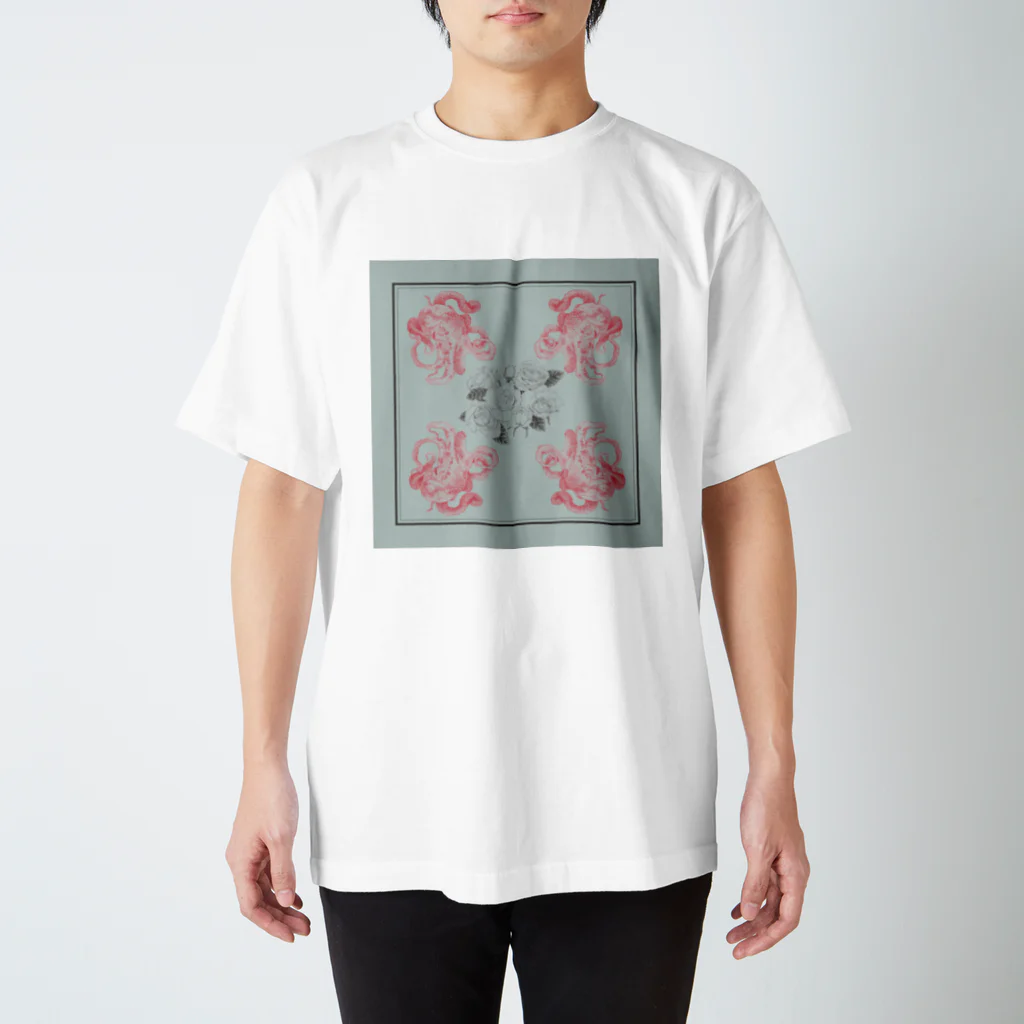 Ｔege*Ｔegeの蛸と薔薇二夜 スタンダードTシャツ