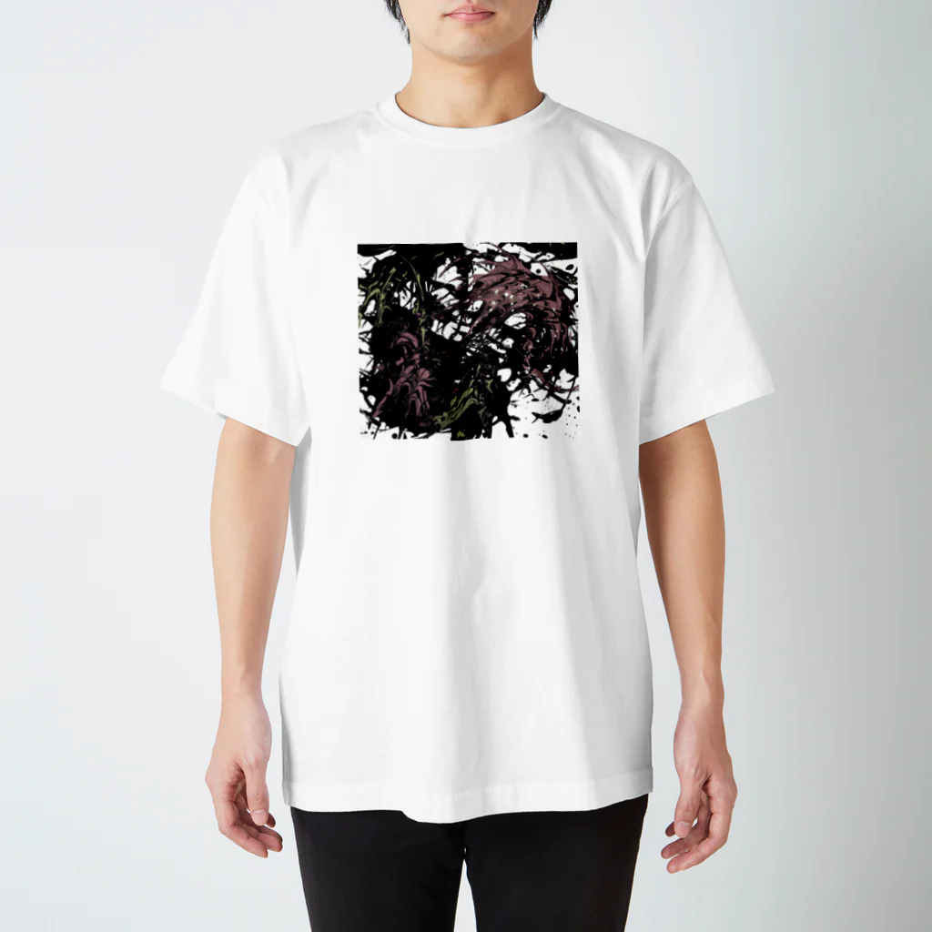 兎派の踊る細胞(dark) スタンダードTシャツ