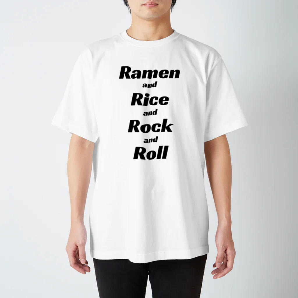 gemgemshopのラーメン・ライス・ロックンロール Regular Fit T-Shirt