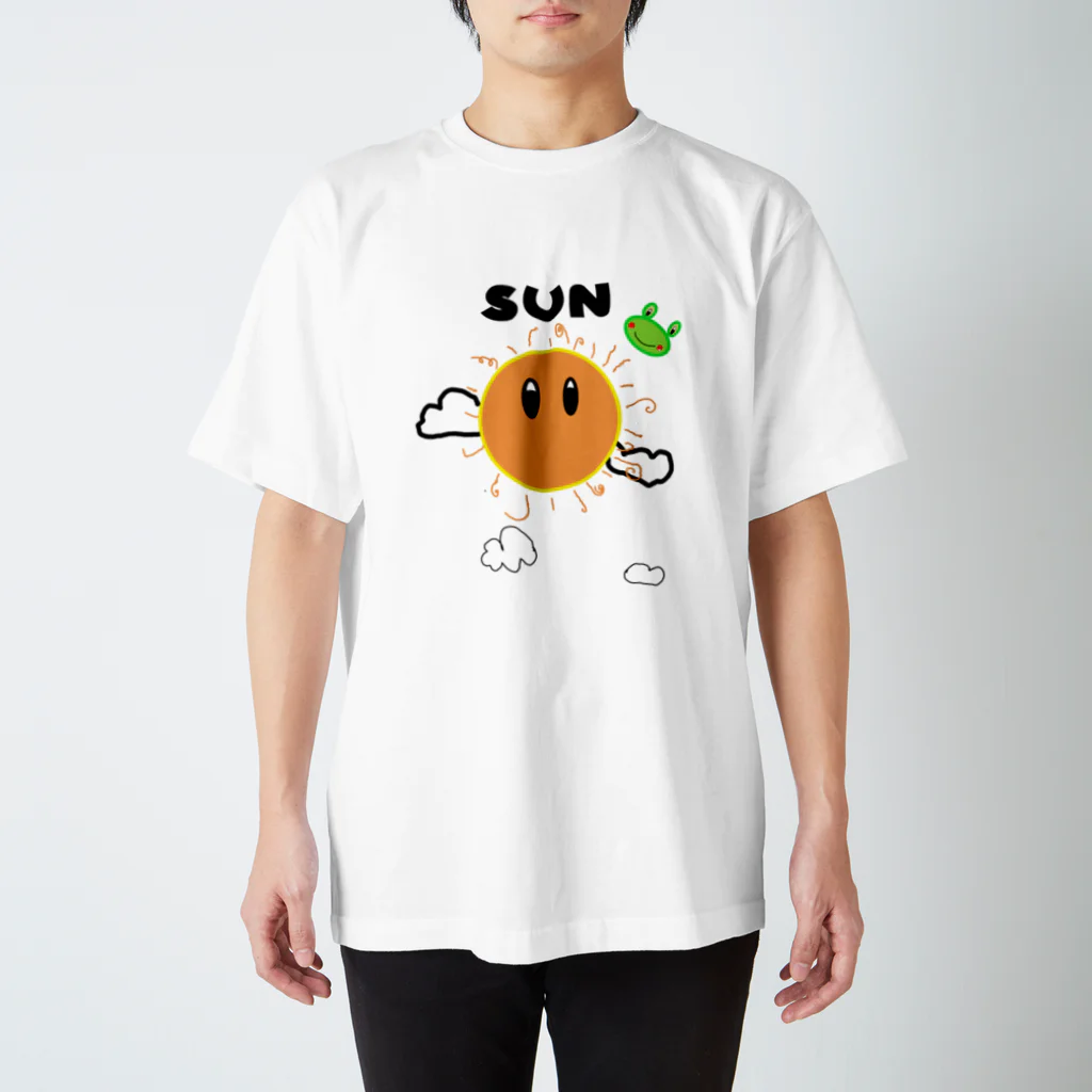 そうたろうショップのたいようくん＆カエルくん スタンダードTシャツ