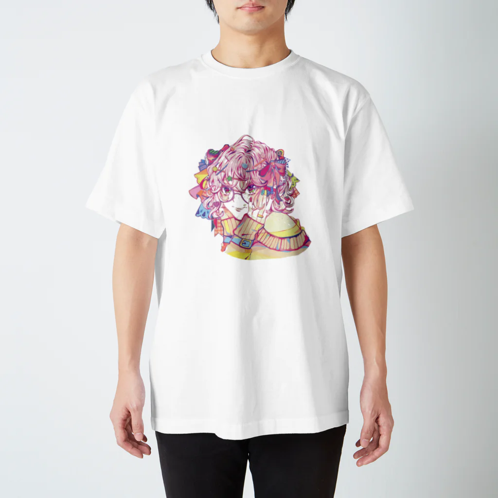 ずっとまとのモジャリボン Regular Fit T-Shirt