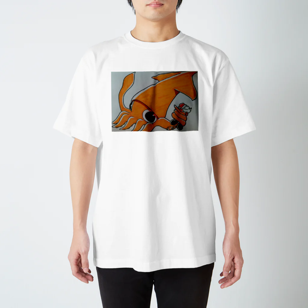 Tasukeのサンタ虐待シリーズ　いか Regular Fit T-Shirt