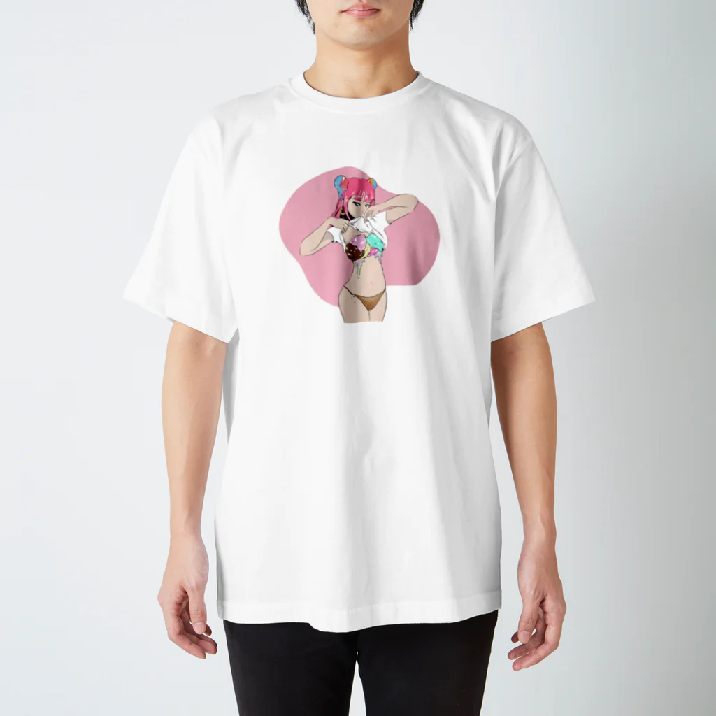 non_nakanoのIcecream Girl スタンダードTシャツ