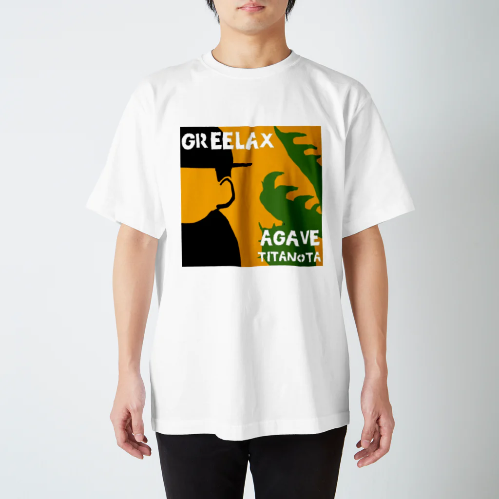 gree_laxのGREELAX コラボ　パキポキ スタンダードTシャツ