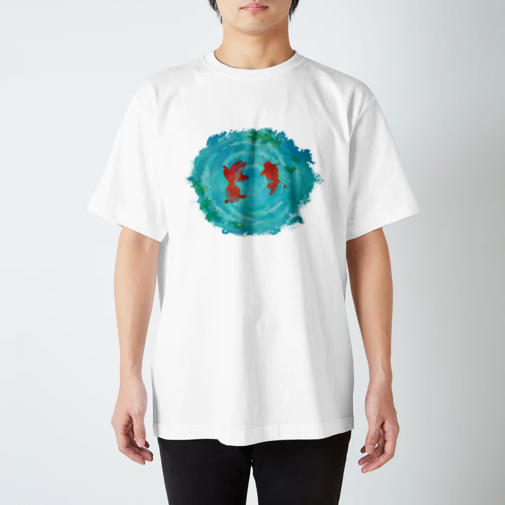 へーはちのみせの 金魚 Regular Fit T-Shirt