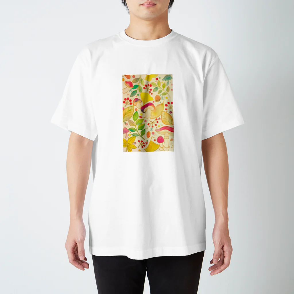 sugamihokoのキノコ狩り スタンダードTシャツ