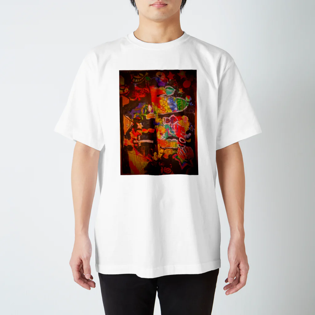 佐野賢一のアラジン A　「佐野存」彩色 Regular Fit T-Shirt