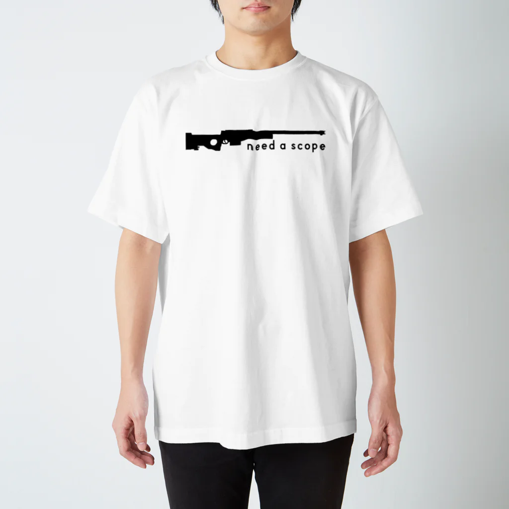 Plastic-Earthのneed a scope Regular Fit T-Shirt