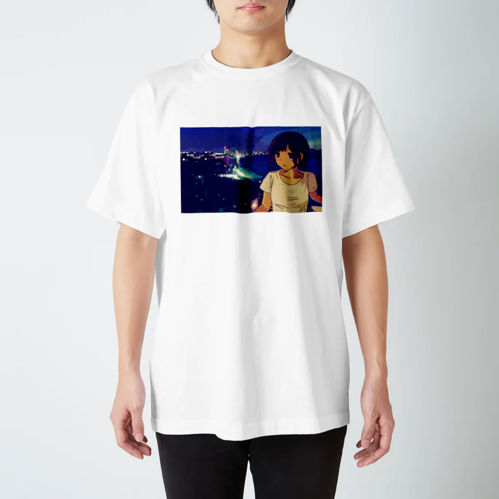 Yuki Nanamiの夜景 Regular Fit T-Shirt