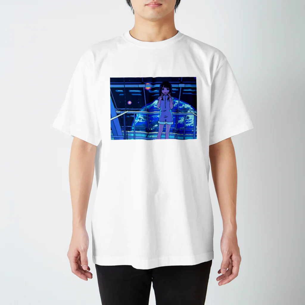 Yuki Nanamiのハロー、新しい惑星 スタンダードTシャツ