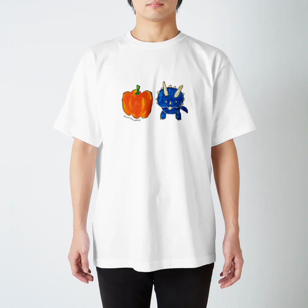 長崎真悟のパプリカと恐竜 Regular Fit T-Shirt