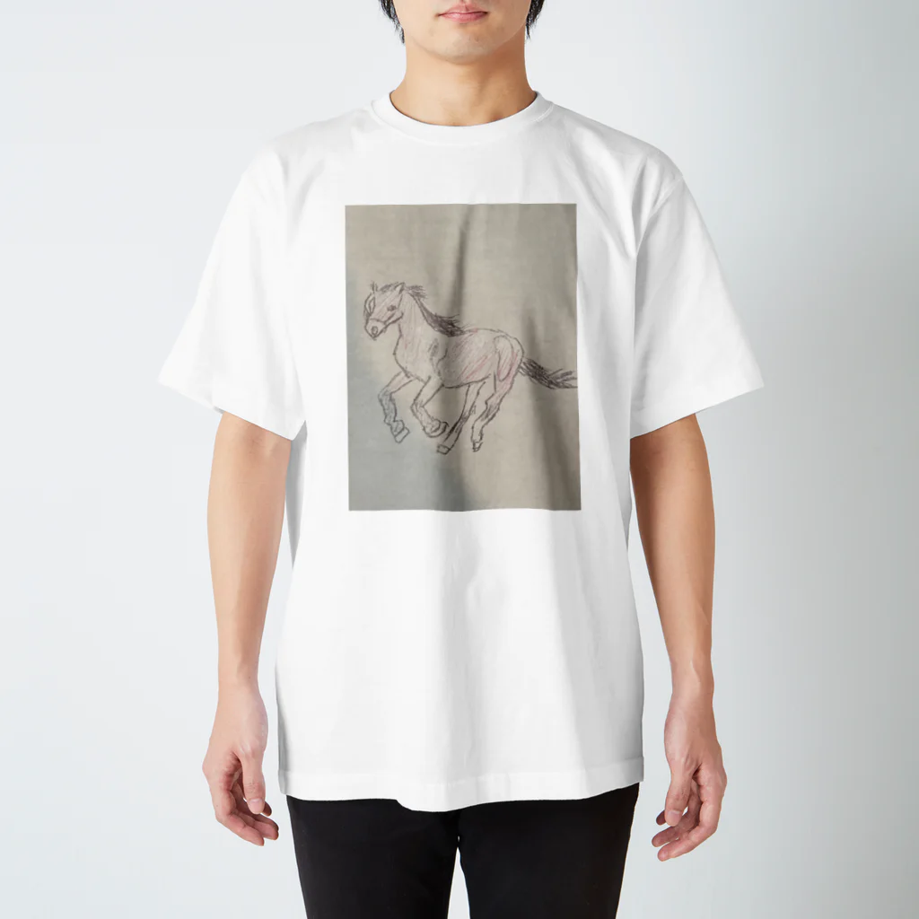 おうちゃんショップの馬 Regular Fit T-Shirt