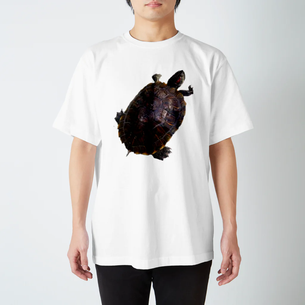 林 邦明 (クニさん)の【ミシシッピ アカミミガメ】(♂)の名前イッチー グッズ Regular Fit T-Shirt