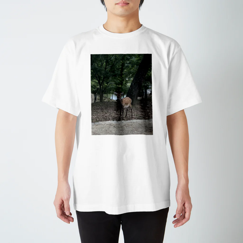 mirichan23の奈良公園の鹿さん Regular Fit T-Shirt