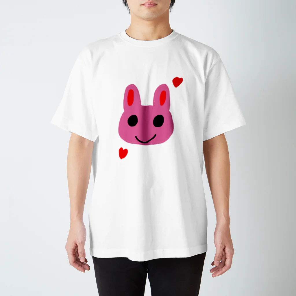 あかむーのうさぎさん Regular Fit T-Shirt