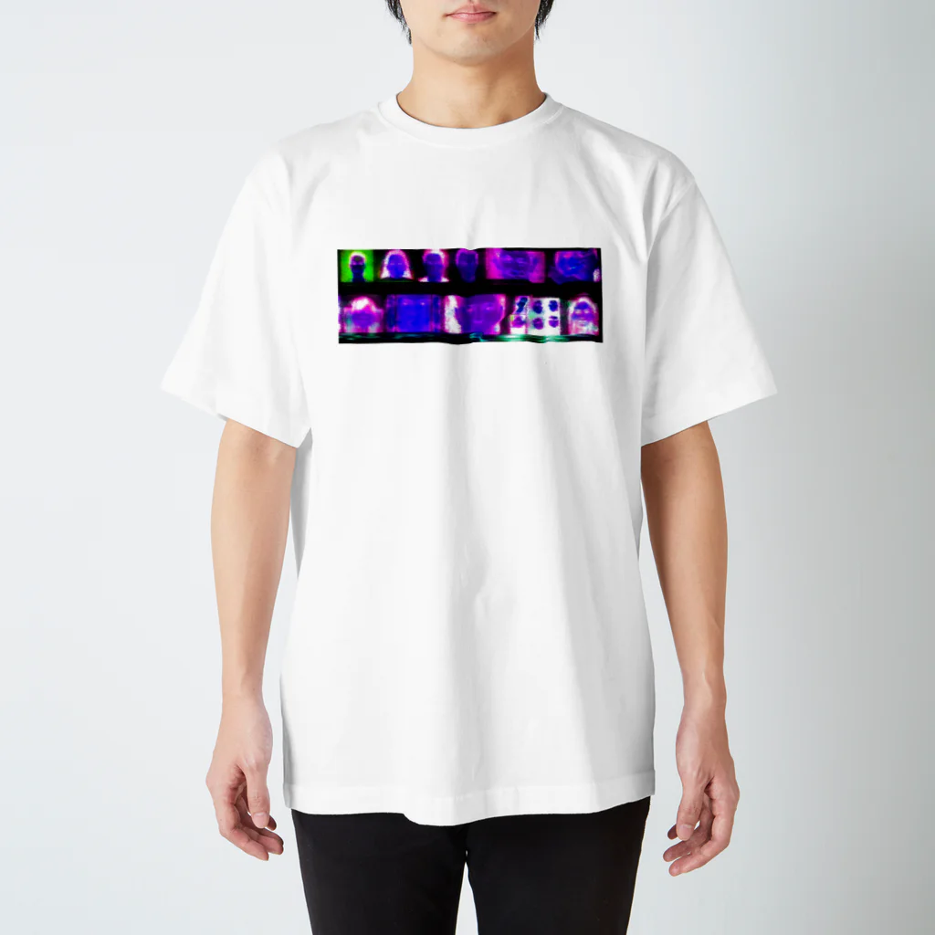 kairi nagashimaのfaceface_3 Regular Fit T-Shirt