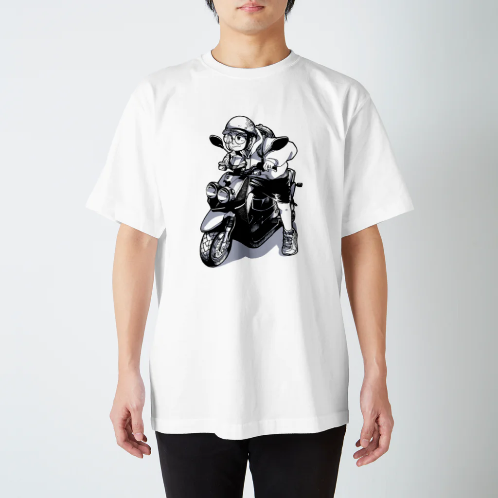 トモトショップのフタツメライド Regular Fit T-Shirt