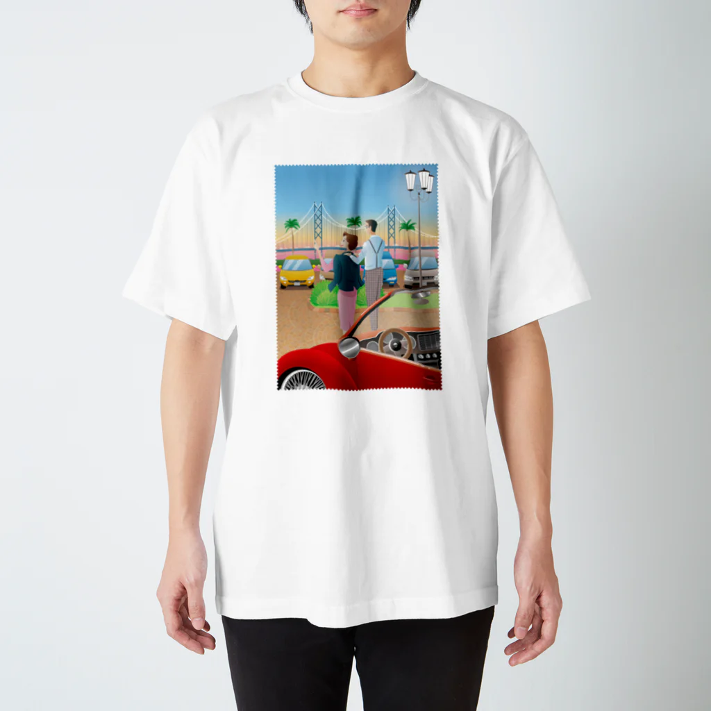 ShiancrealのSunset Drive スタンダードTシャツ