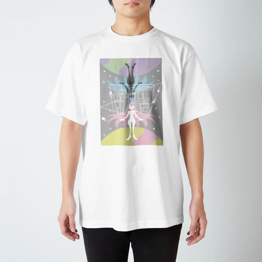 UMAごっこの『さっき見た夢、揮発性の記憶』イメージイラスト Regular Fit T-Shirt