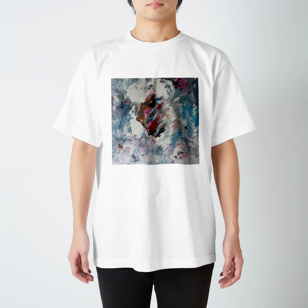 アオムラサキのSide Face 003 スタンダードTシャツ