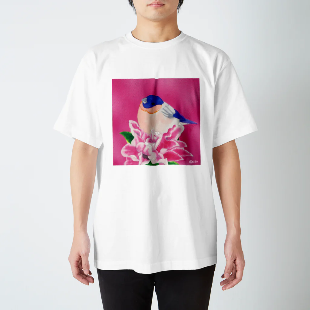 KISAのMagenta〜アカウソ Regular Fit T-Shirt